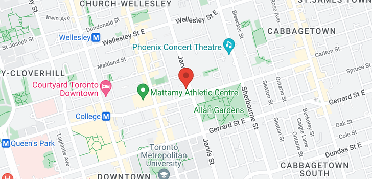 map of 336-340 JARVIS ST